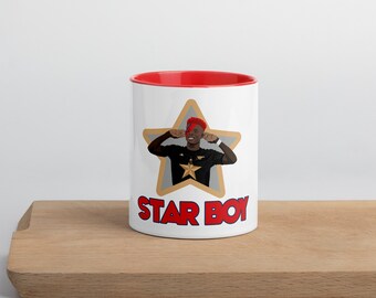 Bukayo Saka StarBoy Mug with Color Inside