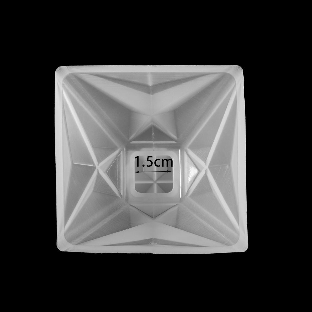 1 Set 3D Pyramid Diamond Storage Box Resin Silicone Mould Etsy