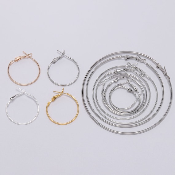 10pcs/set Fashion Zinc Alloy Minimalist DIY Earring Hook For Women For DIY  Jewelry Making