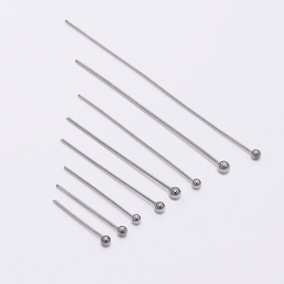 100pcs Ball Head Pins For Jewelry Making