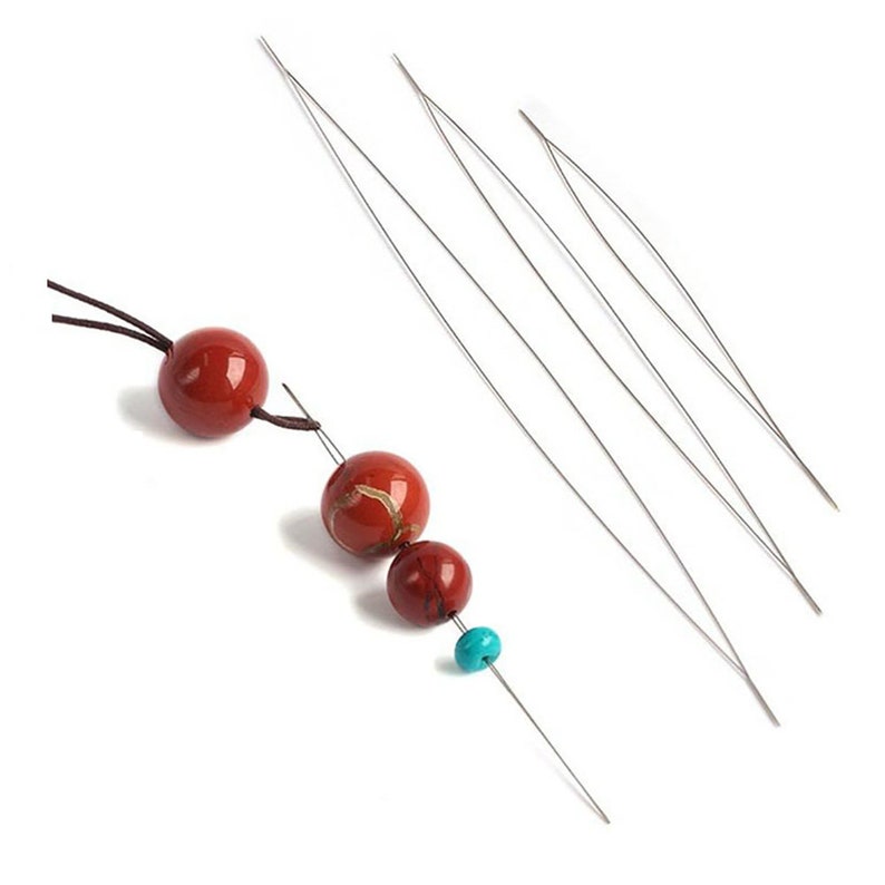 GarfxG 9-Piece Beading Needle Set - Includes Spinner Needles, Big Eye & Straight Needles For Jewelry Making & Embroidery