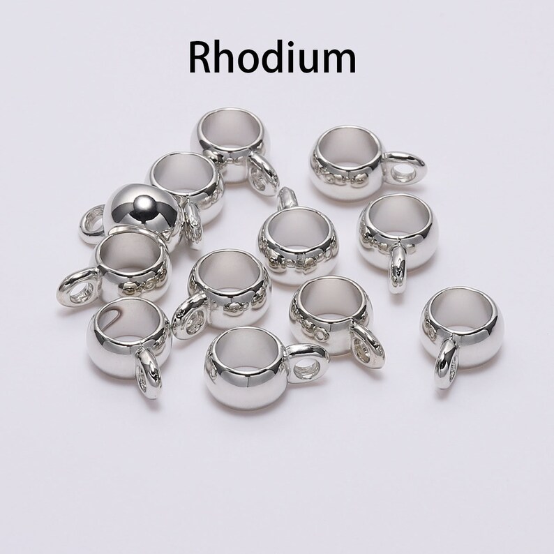 50Pcs/lot Pendant Clip Clasps Bail Hooks Gold Silver CCB Big Etsy