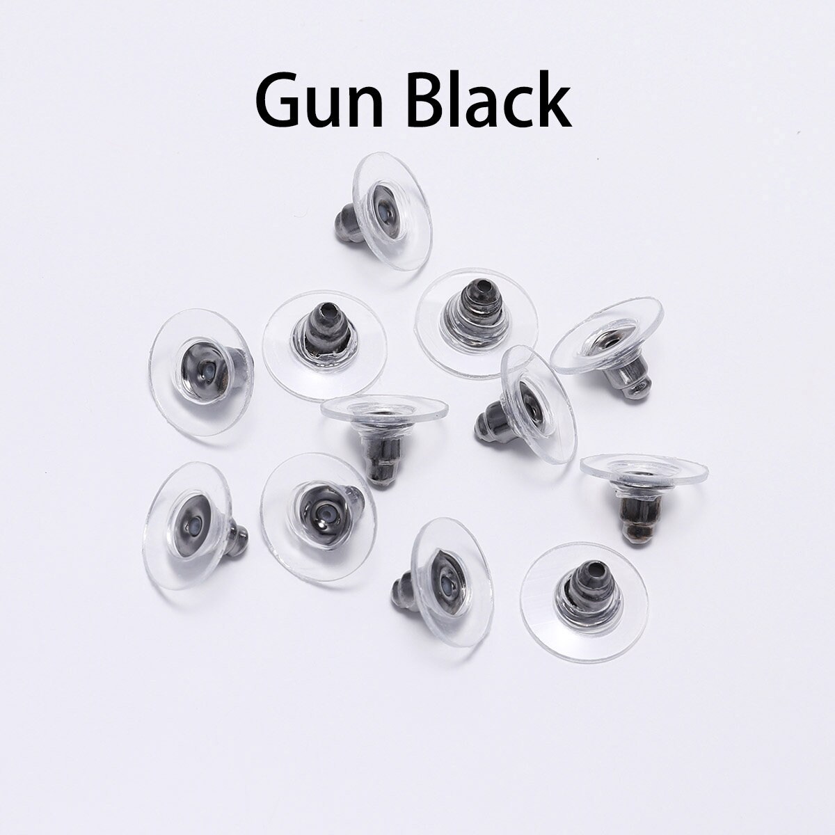 100pcs/lot Rubber Earring Backs Stopper Earnuts Stud Earring Etsy