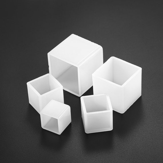 2cm-5cm Epoxy Resin Molds Transparent Silicone Square Mold For DIY Jewelry  Making Tools Making Resin Specimens