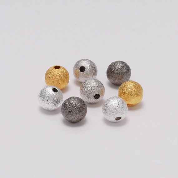 Wholesale Lot Silver plated/Gold plated/Copper Plated Spacer Bead 4/6/8/10mm