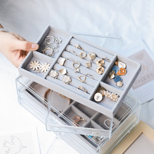 Portable Jewelry Display Case - Etsy