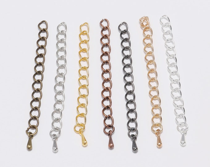 3050pcs Crimp End Beads Beading Slide on End Clasp Buckles Etsy