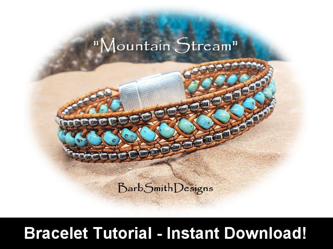 Modern Patchwork Bracelet Pattern Download | Beading, Beading, Bracelets,  Interweave+ Membership, Patterns | Interweave