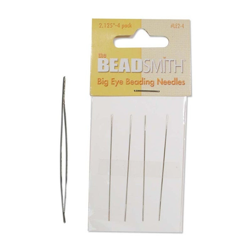 Beadsmith Big Eye Beading Needles 2.125 Length Etsy