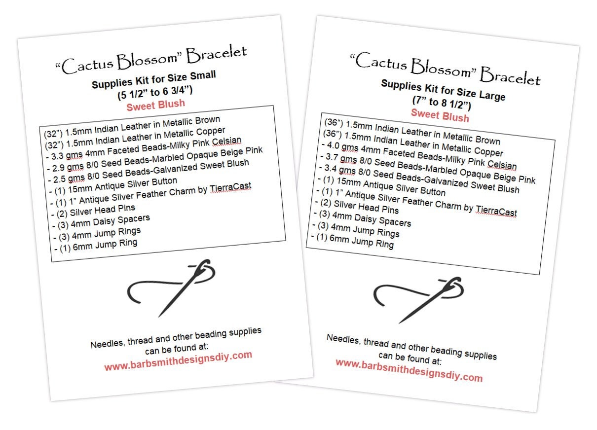 Supplies Kit Tutorial Sold SeparatelyCactus Etsy