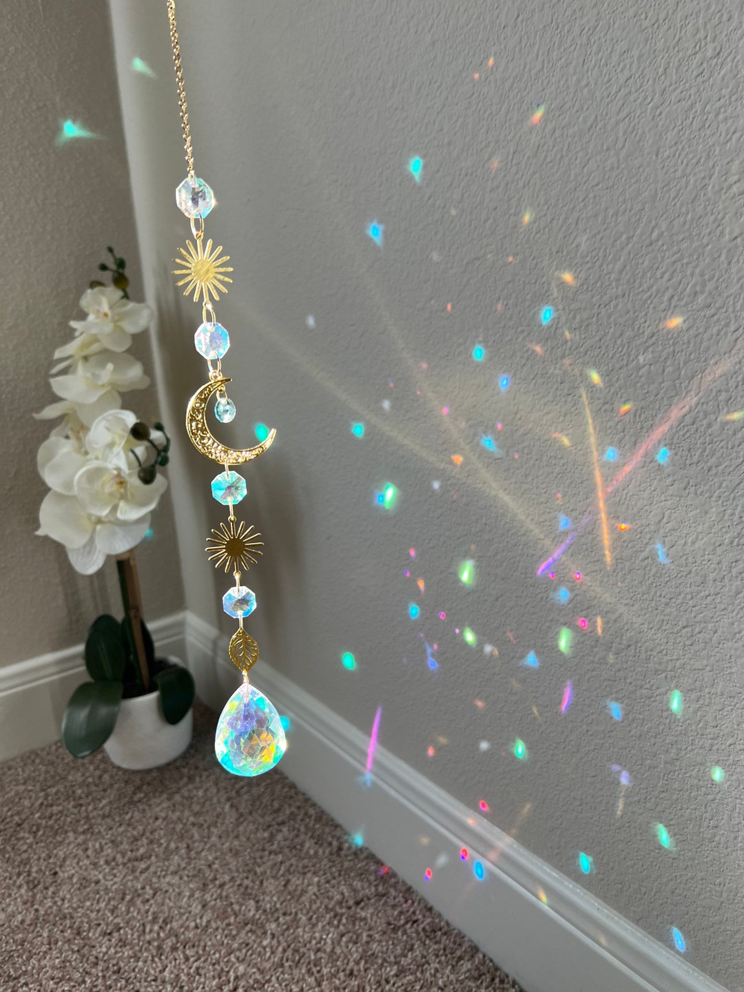 Suncatcher Suncatchers Dream Catcher Light Catcher Crystal Hanging Sun