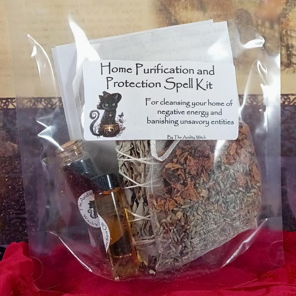 Home Purification and Protection Kit -- Ready to Ship! -- Great for Housewarming Gift!