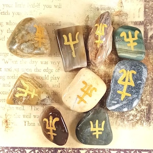 Poseidon - Neptune Alter or Pocket Stone -- Ready to Ship! -- Listing 2