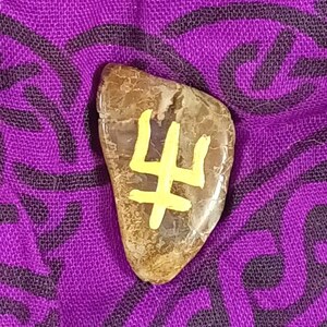 Poseidon - Neptune Alter or Pocket Stone -- Ready to Ship! -- Listing 1 D