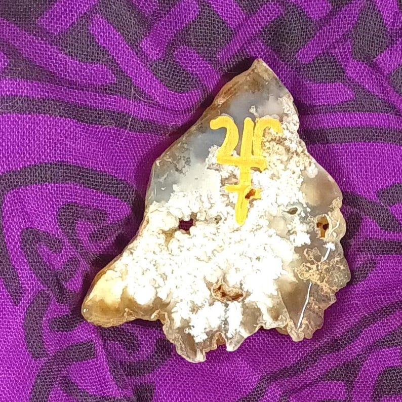Poseidon - Neptune Alter or Pocket Stone -- Ready to Ship! -- Listing 1 A