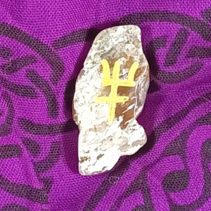 Poseidon - Neptune Alter or Pocket Stone -- Ready to Ship! -- Listing 1 G
