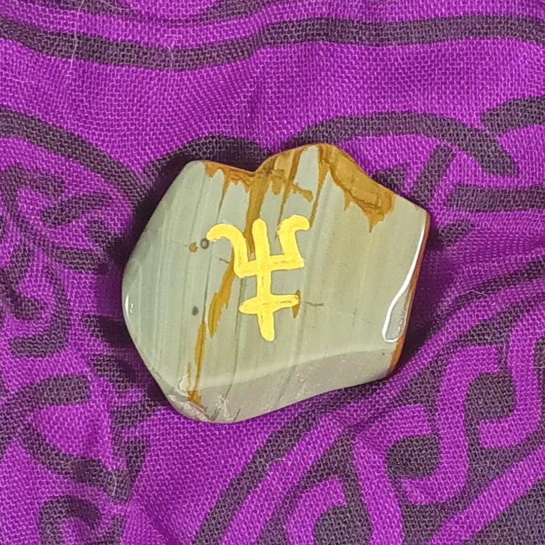 Poseidon - Neptune Alter or Pocket Stone -- Ready to Ship! -- Listing 1 B