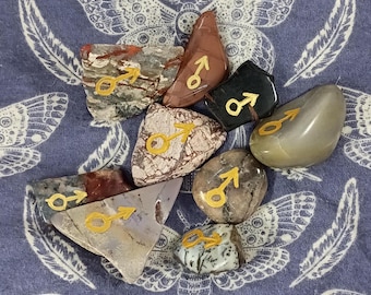 Ares - Mars Alter or Pocket Stone -- Ready to Ship! -- Listing 1
