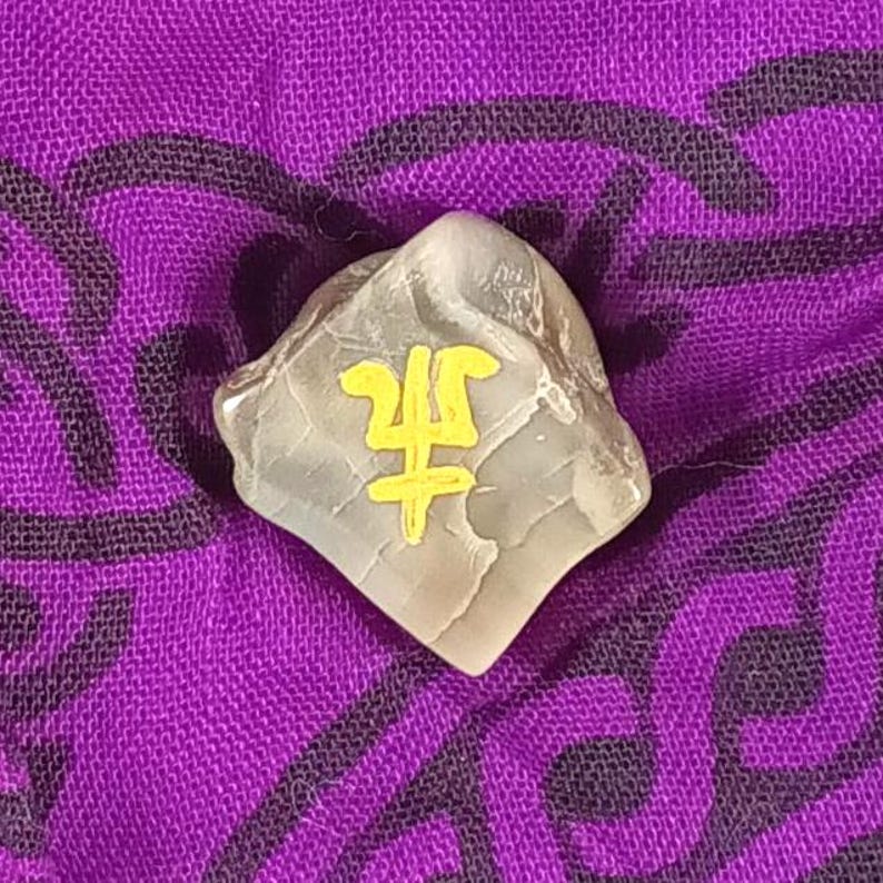 Poseidon - Neptune Alter or Pocket Stone -- Ready to Ship! -- Listing 1 F