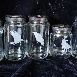 Small Crow Jar -- Ready to Ship!