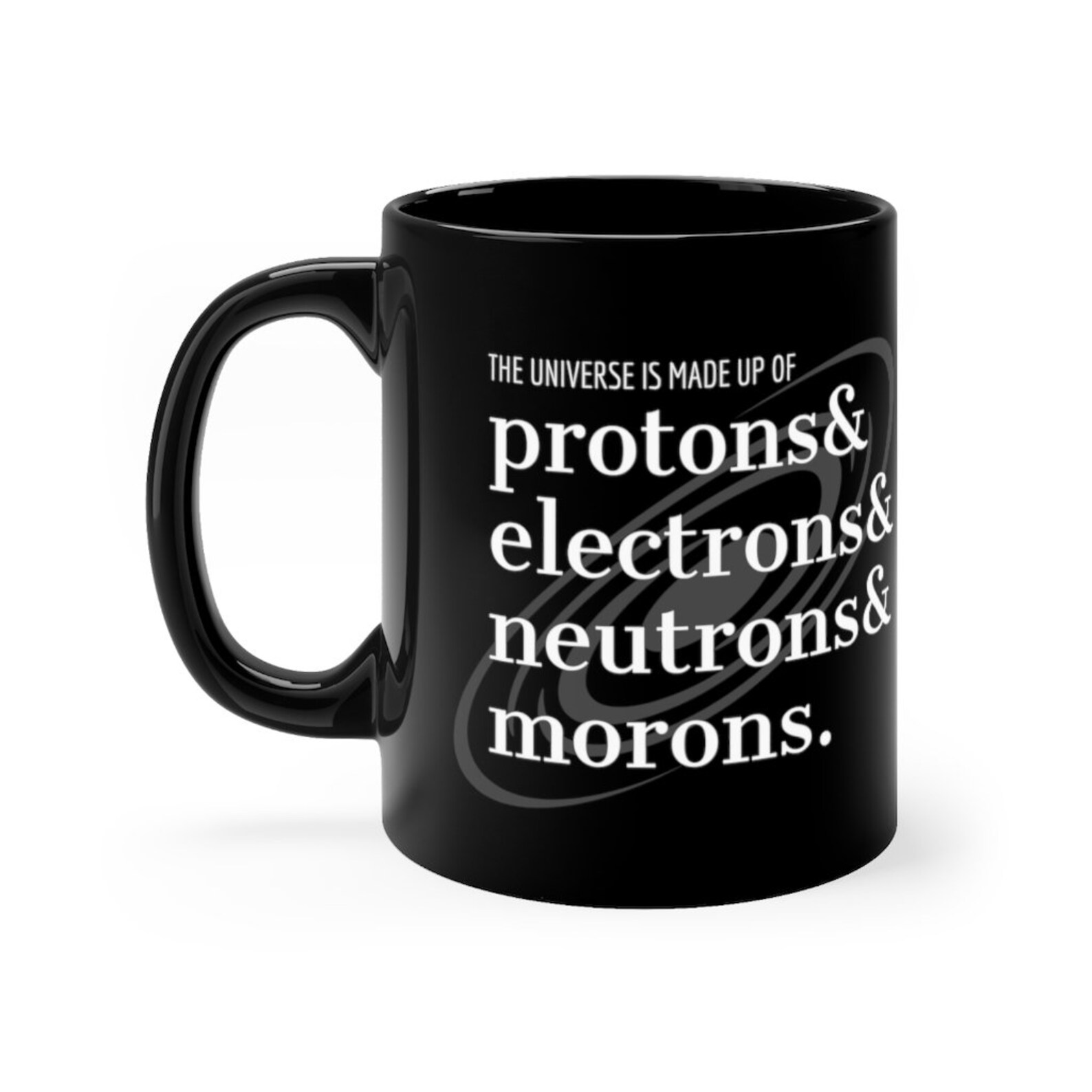 FUNNY SCIENCE MUG Protons & Morons Custom Science Cup Etsy