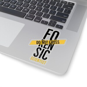 Forensic Science Stickers | Nerdy Kiss-cut Stickers Available in ...