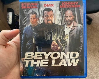 Signed copy of BEYOND THE LAW on BluRay