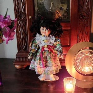Haunted Doll - Paranormal Doll - Intention Doll - Companion Doll - Magical Talisman - Positive Sweet and Gentle Spirit