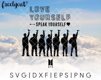 Download Bts Love Yourself Svg Etsy