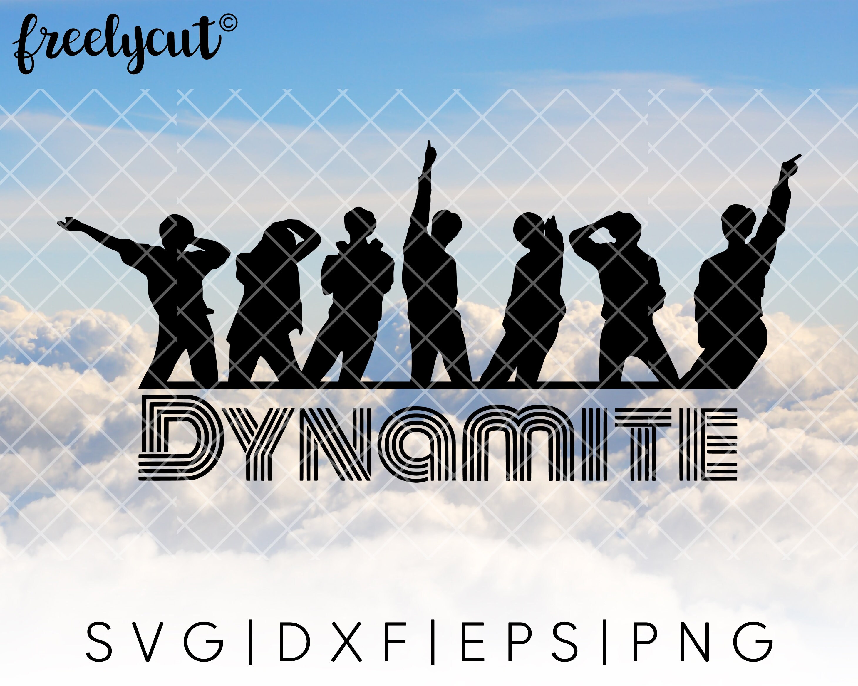 Dancing Bts Dynamite Svg Cut File Template For Cricut Etsy 日本 Dancing Bts Dynamite Svg Cut File Template For Cricut Etsy 日本