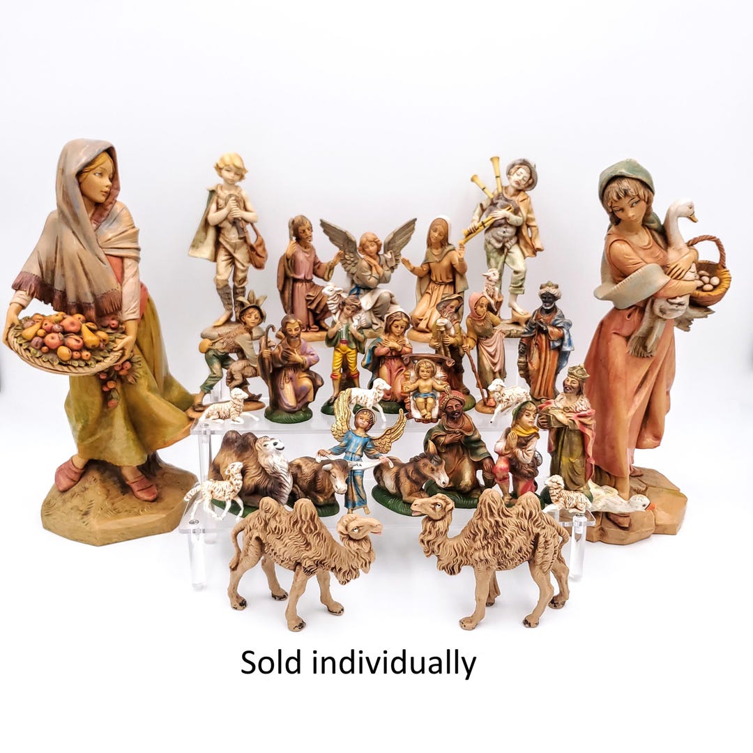 Fontanini Simonetti, Depose, Italy Made Nativity Set Figurines