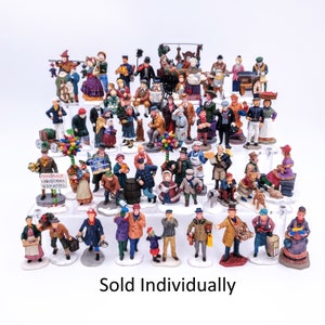 Lemax TOWNSFOLK FIGURINES Set Of 6 # 92355 Christmas Village Figurine NEW - View #5