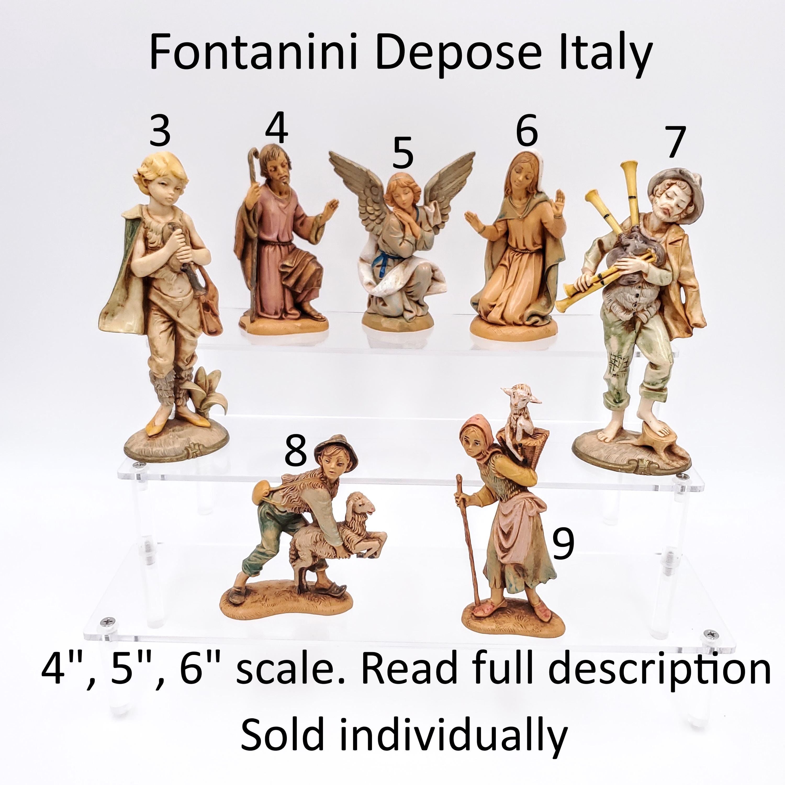 Fontanini Simonetti, Depose, Italy Made Nativity Set Figurines