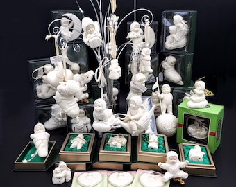 Dept 56 Snowbabies Christmas Ornaments, Retired Department 56 Figurines, Sold Individually