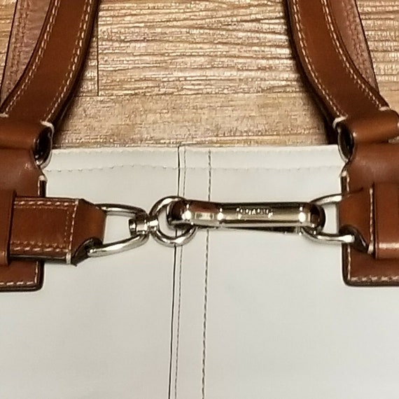 New Authentic Coach Hampton Leather Purse Handbag… - image 4