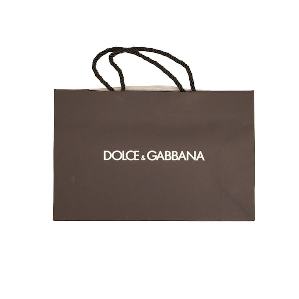 NEW Dolce & Gabbana Paper Gift Bag 15.5 X 10 X 5.5 Authentic Never used
