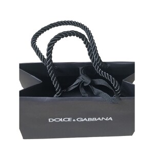 NEW Dolce & Gabbana Paper Gift Bag 8.5 x 5.5 x 4.5 Authentic Never used image 3