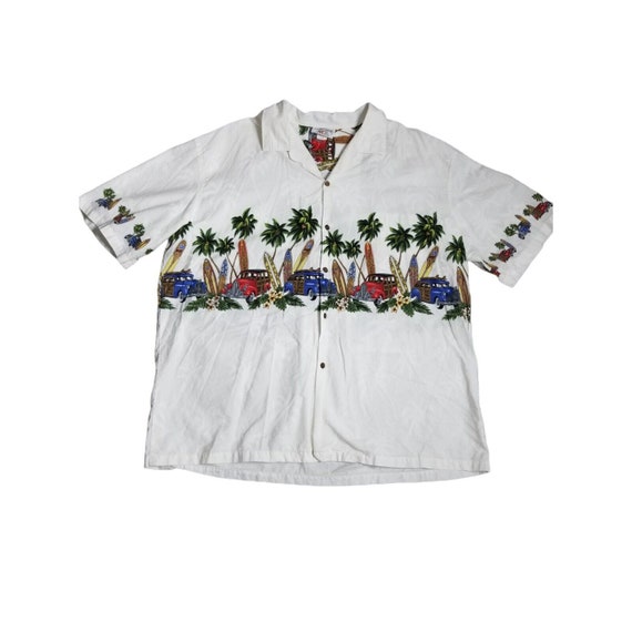 Vintage Mens  Hawaiian Shirt 3XL Pacific Legend S… - image 9