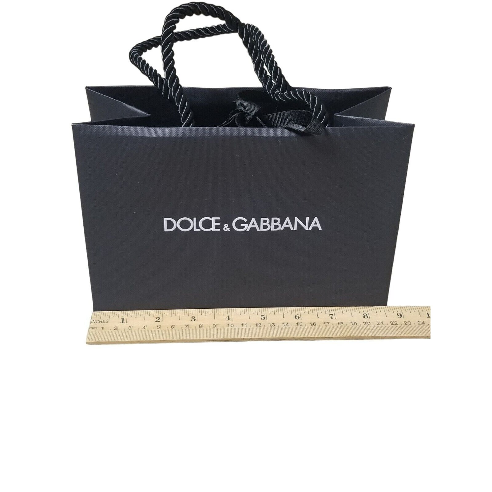 NEW Dolce & Gabbana Paper Gift Bag 8.5 X 5.5 X 4.5 Authentic NEW Dolce & Gabbana Paper Gift Bag 8.5 X 5.5 X 4.5 Authentic