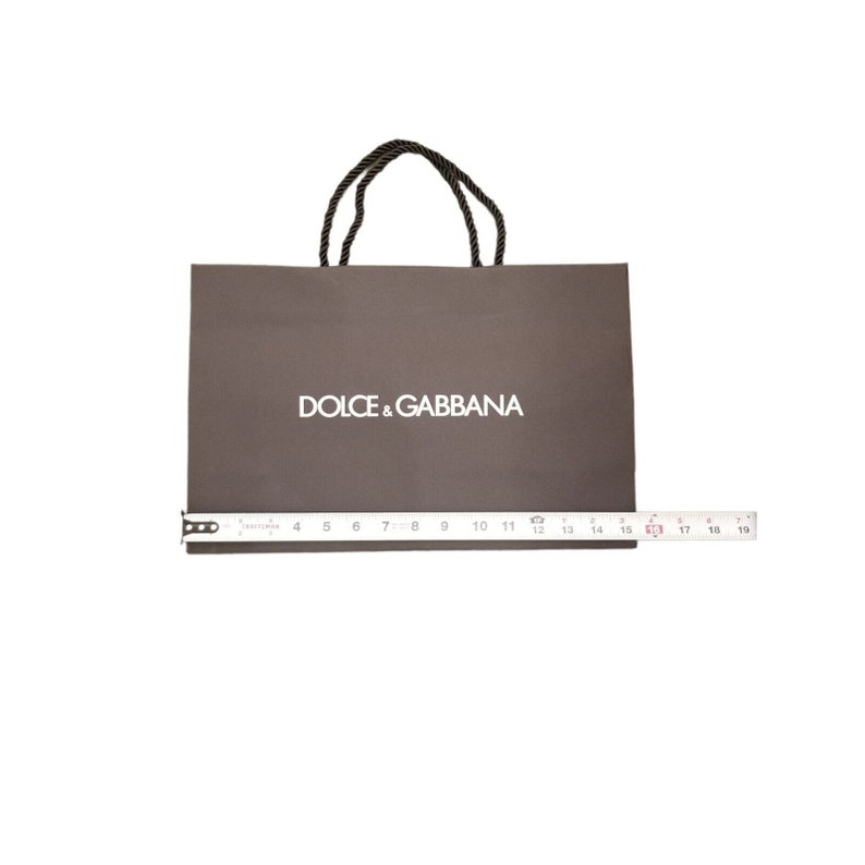 NEW Dolce & Gabbana Paper Gift Bag 15.5 X 10 X 5.5 Authentic Never used image 2