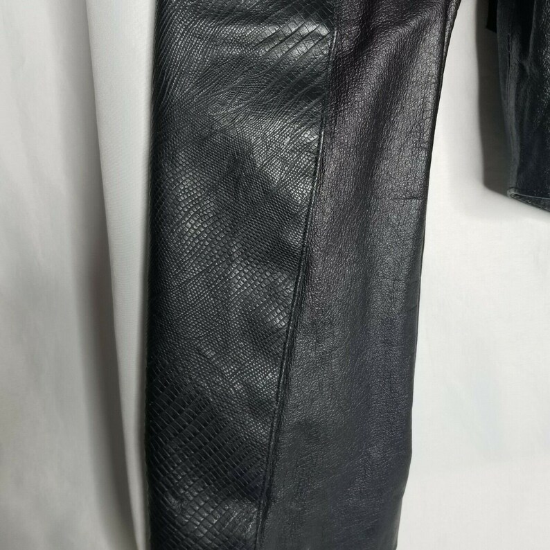 Vintage El Venado Women/'s Western Cropped Jacket wFringe SZ M Genuine Leather