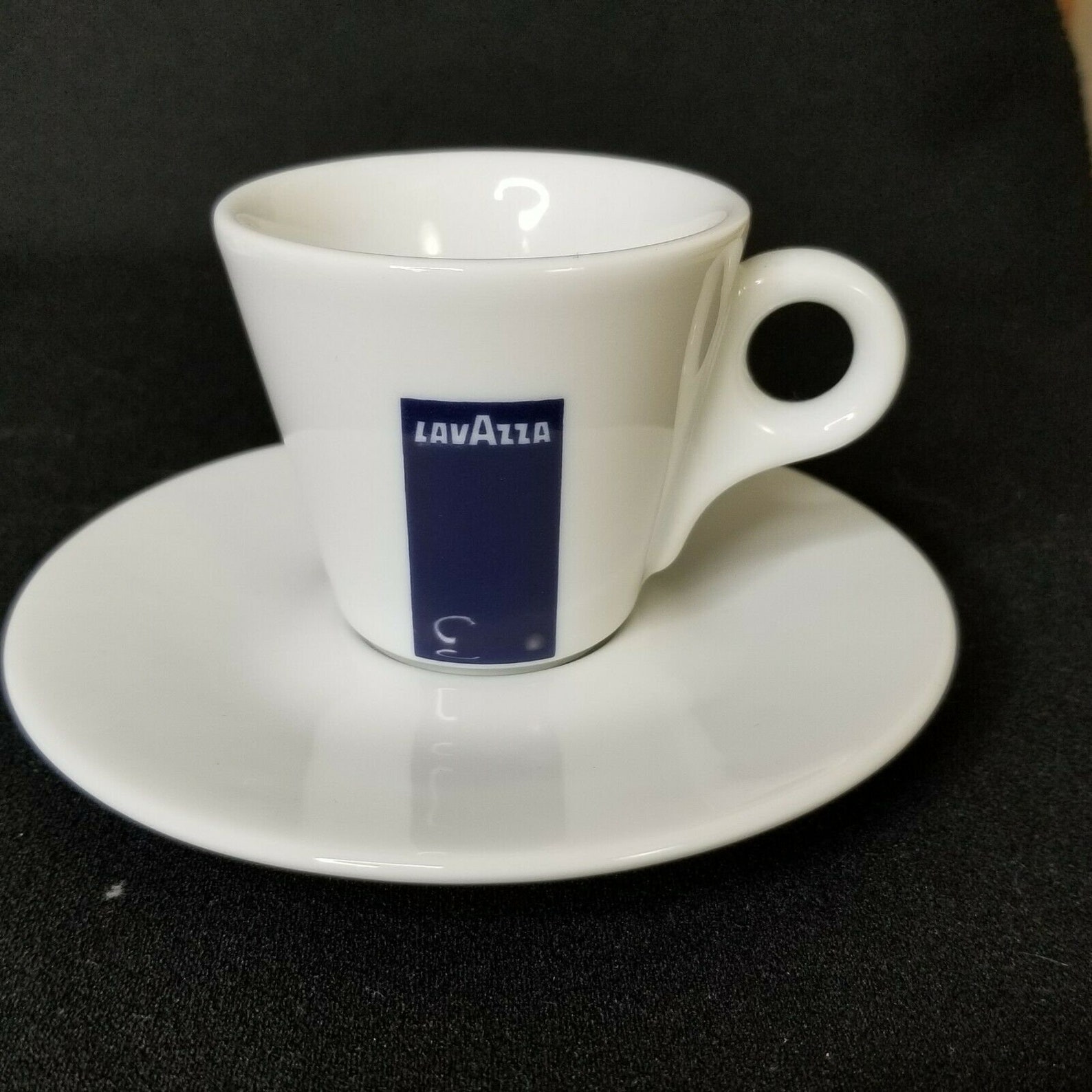 Lot of 6 Lavazza Branded Espresso Demitasse Cup and Saucer Set Etsy