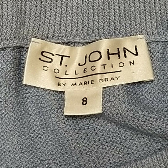 New St John Collection Knit Suit Sz 4 Jacket Sz 8… - image 5