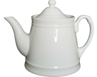 New Cordon Bleu BIA Coffee Pot Classic White Porcelain 9 Cup Farmhouse Decor