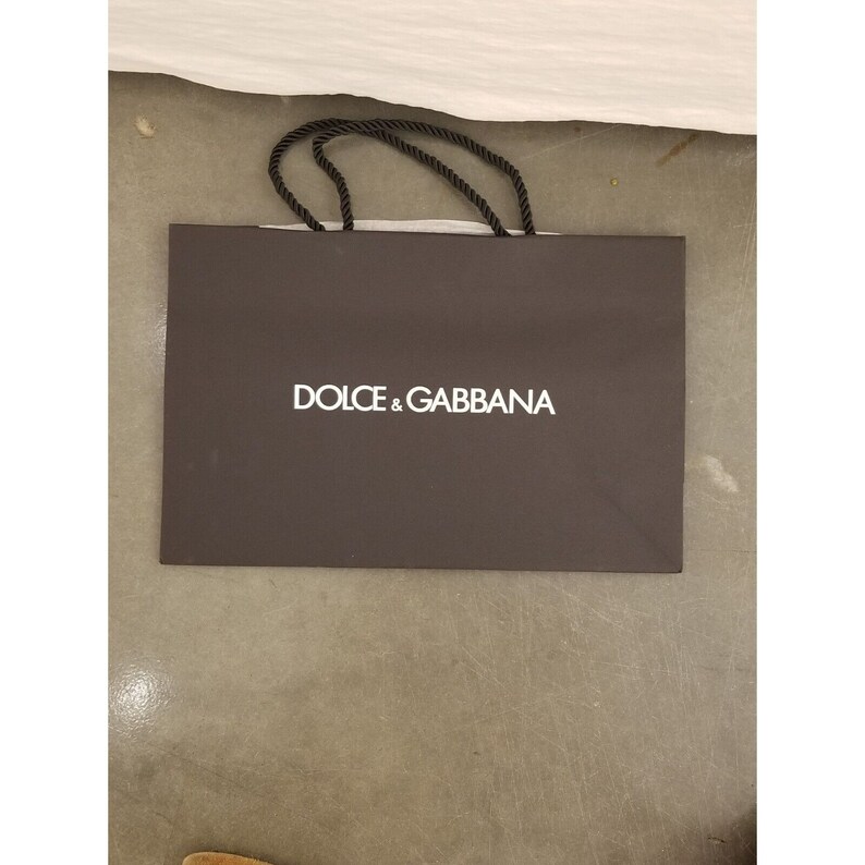 NEW Dolce & Gabbana Paper Gift Bag 15.5 X 10 X 5.5 Authentic Never used image 7