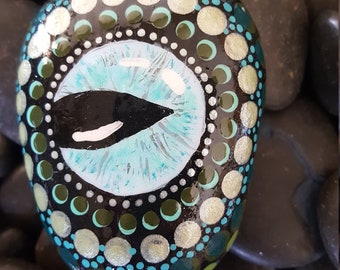 Tropical Teal Dragon Eye