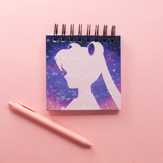 Sailor Moon Notebook Handmade Stationery Notepads Anime | Etsy