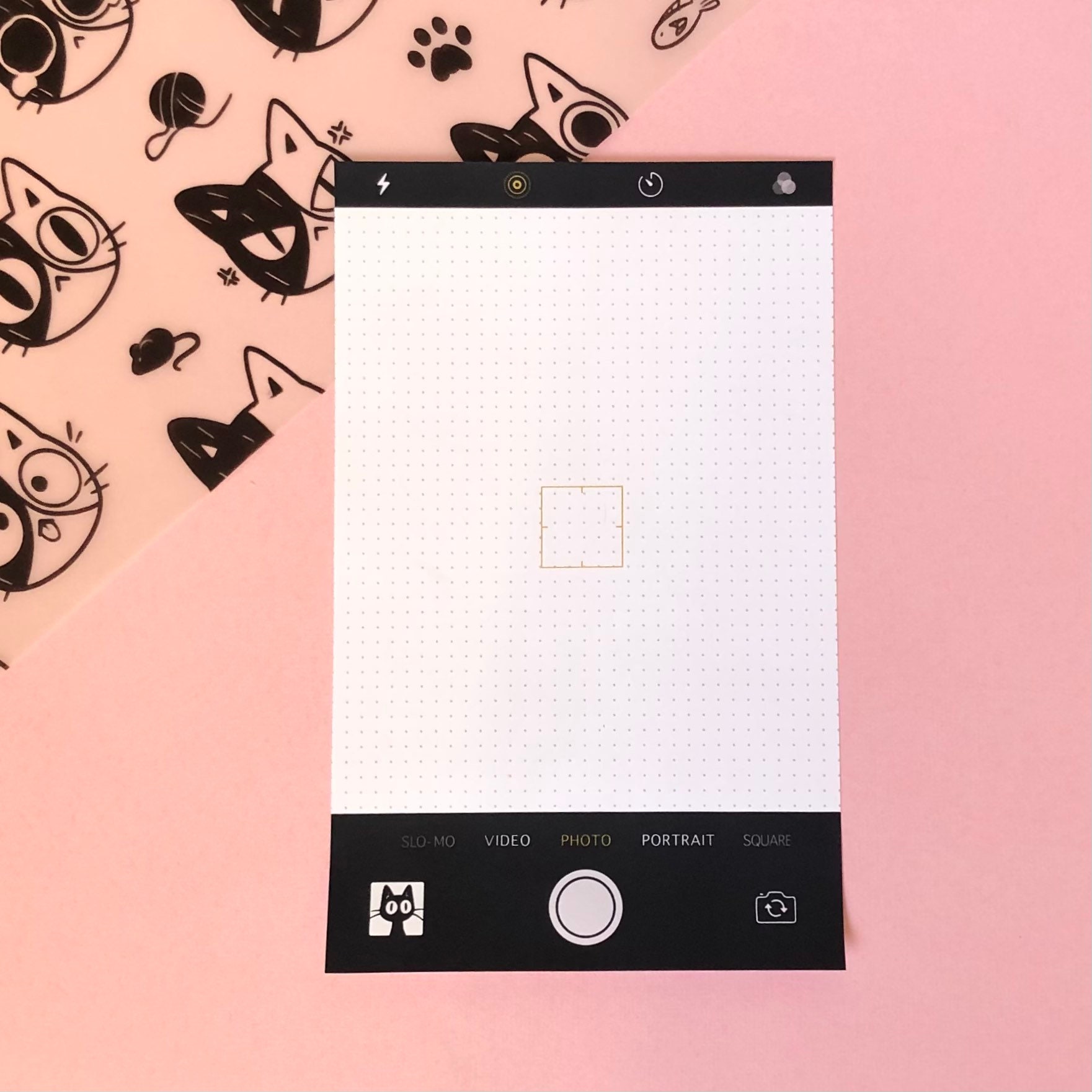 Camera Photo Notepad Cute Desktop Handmade Stationery Etsy