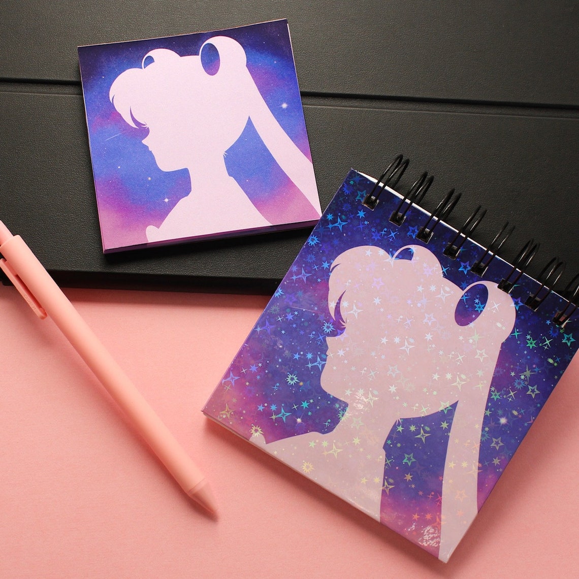 Sailor Moon Notebook and Memo Pad Handmade Stationery | Etsy