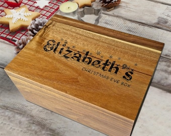 Christmas Eve Box Personalized, North Pole Express Delivery, Merry Christmas Gift Box for Xmas Presents, Holiday Gifts for Kids, Santa Box
